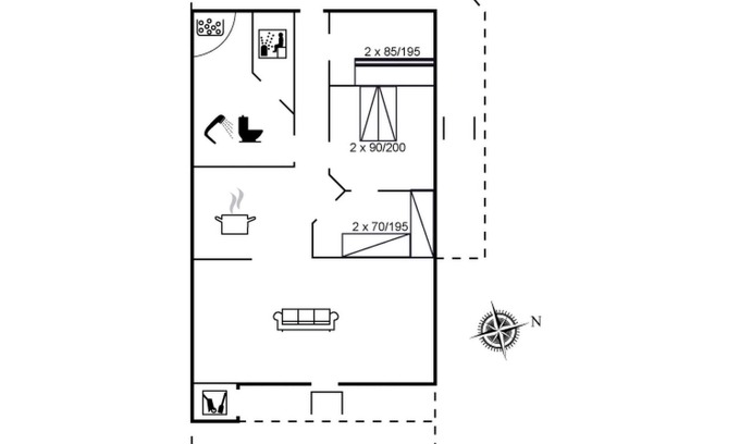 Trans House | "Sofie" - 150m from the sea by Interhome