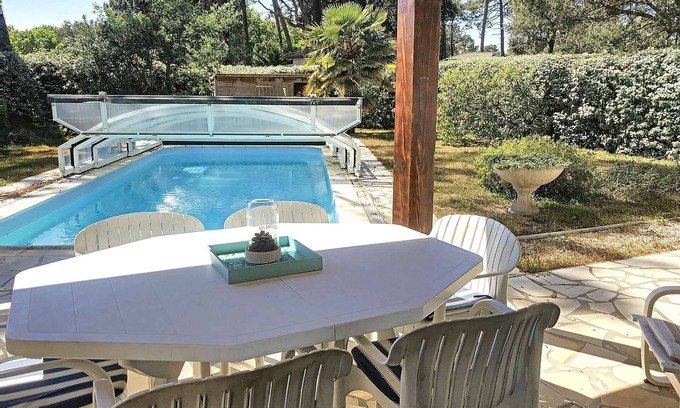 Soustons House | SOUSTONS PLAGE, nice villa with pool for 8 people