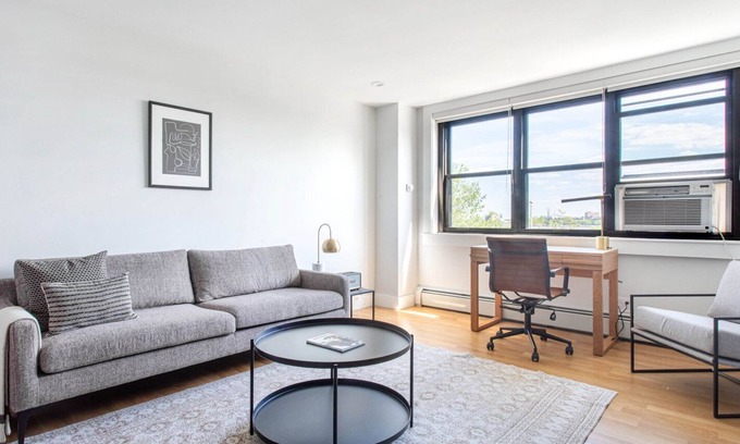 Telegraph Hill Apartment | South Boston 2BR w/ W/D, steps from Carson & M St. Beach by Blueground