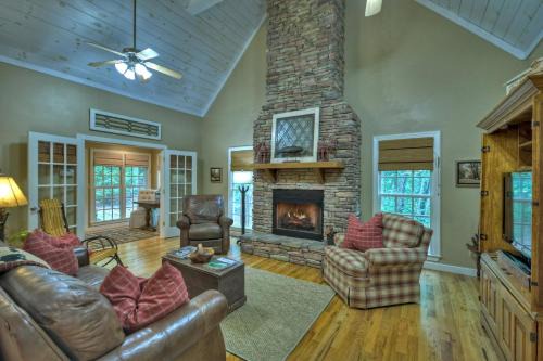 Blue Ridge Villa | Southern Living Cottage Cozy up by the fire relax on the porch and enjoy peaceful surroundings