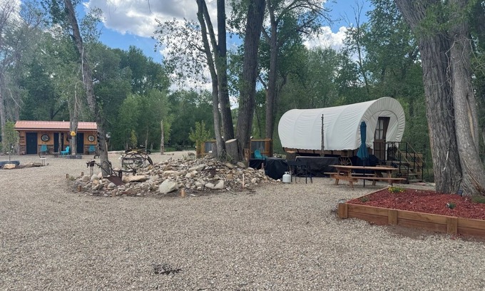 Mancos Cabin | Southwest Luxury Glamping- TDown Covered Wagon
