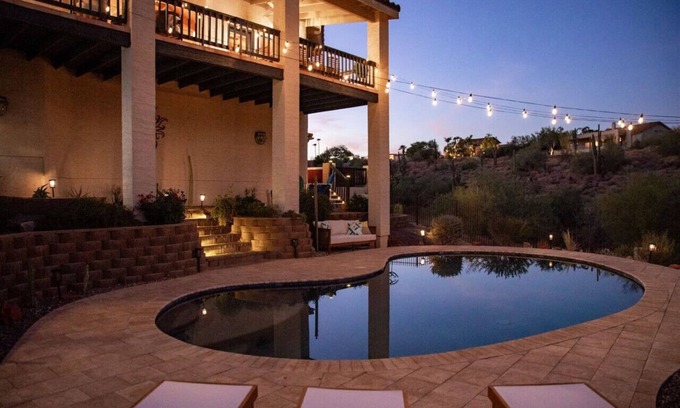 Fountain Hills House | Southwestern Desert Escape/Pool/Hot Tub/Sleeps 12