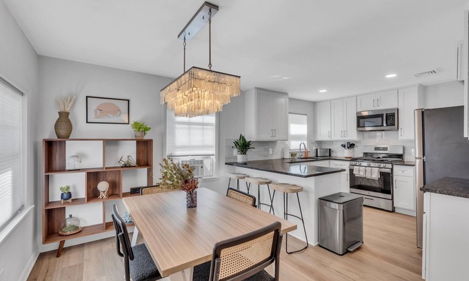 Neptune City House | Spacious 2-Bedroom Bungalow in Bradley Beach