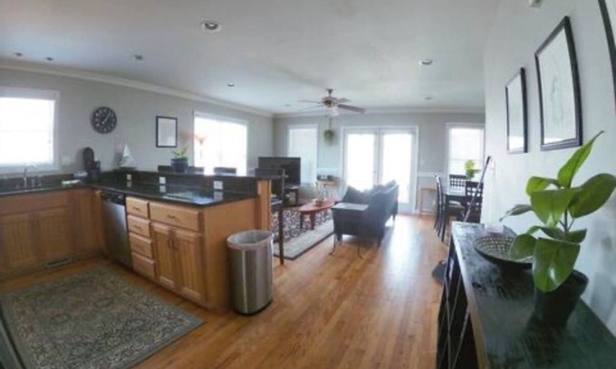 Kure Beach House | Spacious 5-bedroom house in charming Kure Beach with AC