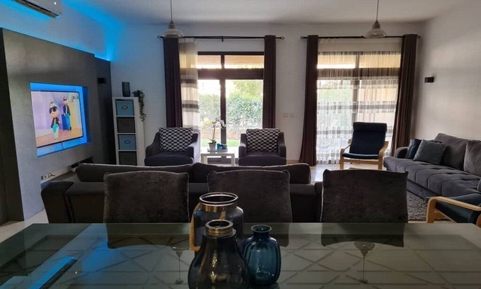 Bouvet Island Apartment | Spacious Apartment in Mivida with Pool/Gym Access