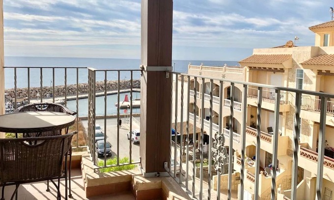 Villaricos Apartment | Spacious apartment in Villaricos with sea view