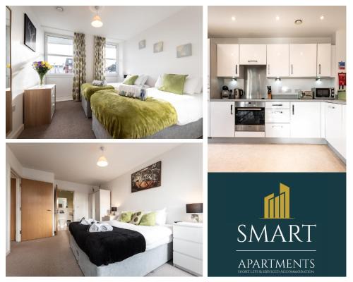 Southampton City Centre Apartment | Spacious City Center Apartment By Smart Apartments Short Lets & Serviced Accommodation Apartment Southampton With Free WiFi