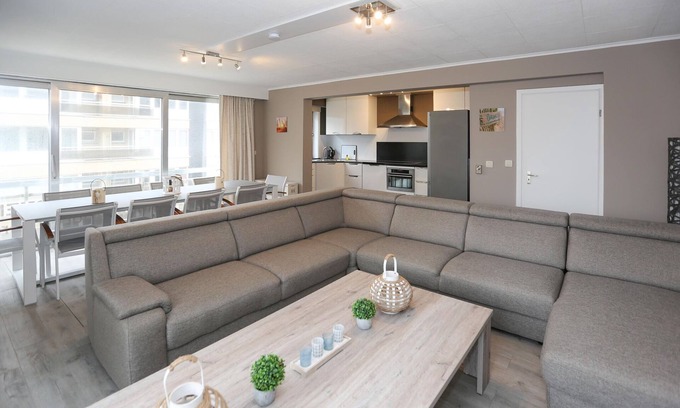 Middelkerke Apartment | Spacious Coastal Retreat