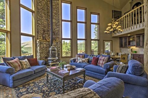 Valley of the Sun House | Spacious Fairplay Retreat with Hot Tub and Fire Pit!