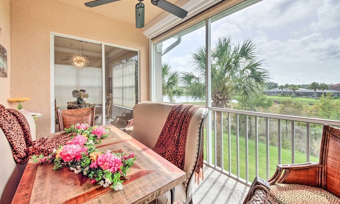 The Plantation Somerset Condo | Spacious Fort Myers Condo w/ Screened Balcony