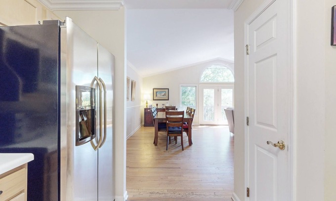 Black Mountain House | Spacious Hillside Home with Huge Decks, Great View & ADA Access