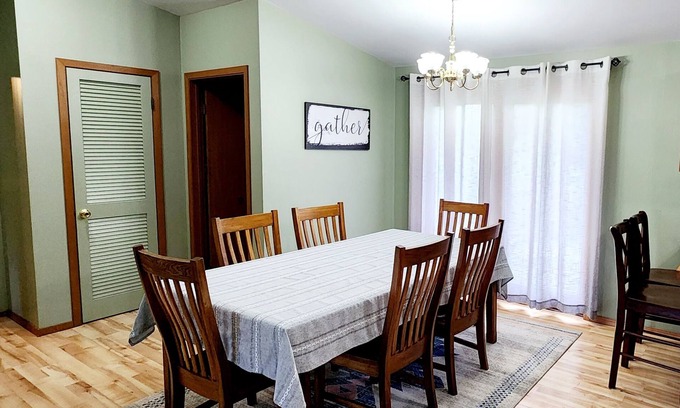 Shingleton House | Spacious home nestled in a quiet area and close to Pictured Rocks attractions.