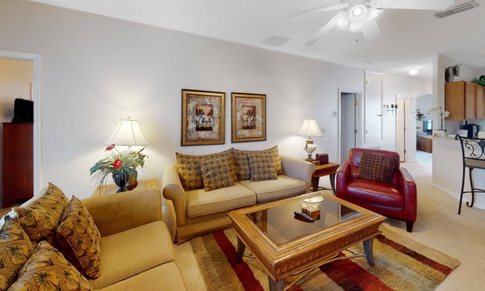Sunset Ridge House | Spacious home with heated pool, foosball, pool table, washer/dryer, & central AC