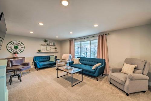 Layton House | Spacious Layton Retreat with Private Hot Tub!