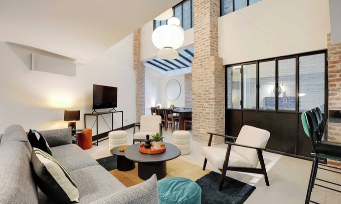 Montmartre Apartment | Spacious loft - 4BR/7P - Montmartre - SacrÃ©-Coeur