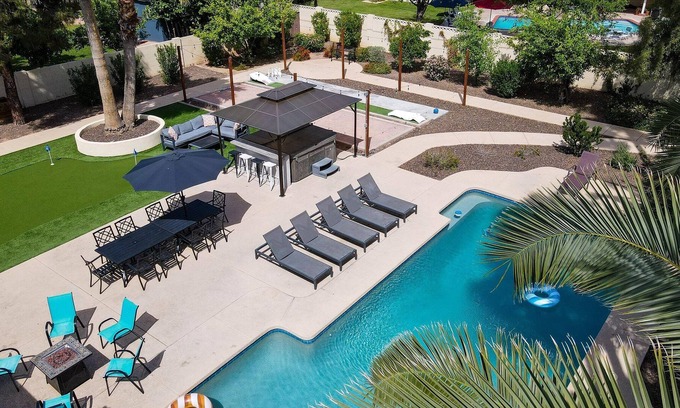 North Mountain House | SPACIOUS SOUTHWEST OASIS: HEATED POOL + SPA + MORE