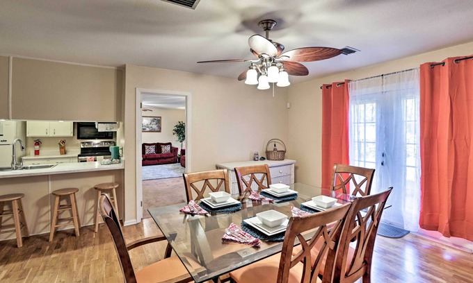 Tallahassee House | Spacious Tranquil and Cozy 4BDR HOME - FSU, TCC, FAMU