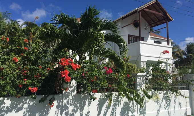 Gibbes House | Spacious tropical villa in Gibbs/Mullins with private pool & walk to beach