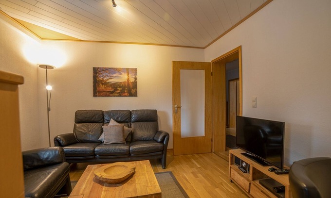 Winterberg Apartment | Spacious vacation home in Winterberg with a large balcony