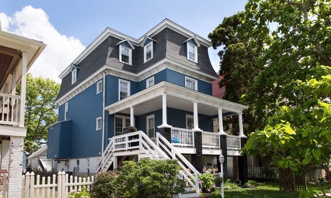North End Apartment | Spacious Victorian Main House with Luxury Kitchen in Beautiful Historic District