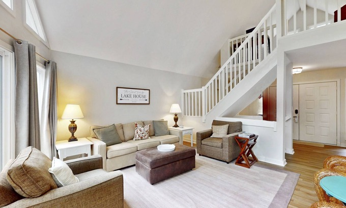 Morgan II House | Spacious waterfront escape with screened porch, water slide, kayak, & games