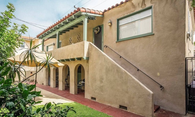 Bluff Park Apartment | Spanish Style Apartment two blocks to the Beach