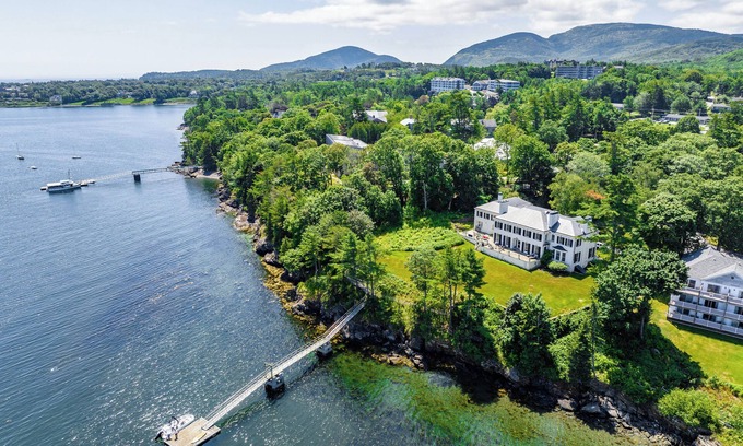 Bar Harbor House | Special Fall Rates! Historic estate close to Bar Harbor Village with ocean views