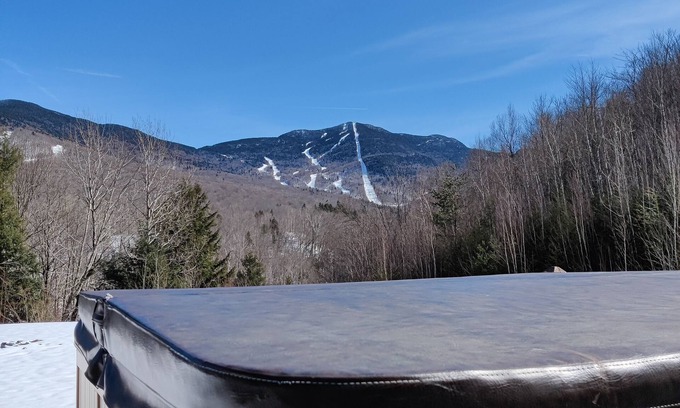 Jeffersonville House | Spectacular Ski Slope Views! Just minutes to the slopes of Smugglers' Notch!