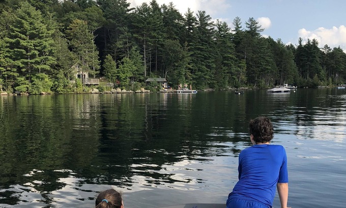Hancock House | Spectacular Waterfront Modern Lake House on Nubanusit Lake, Southern NH