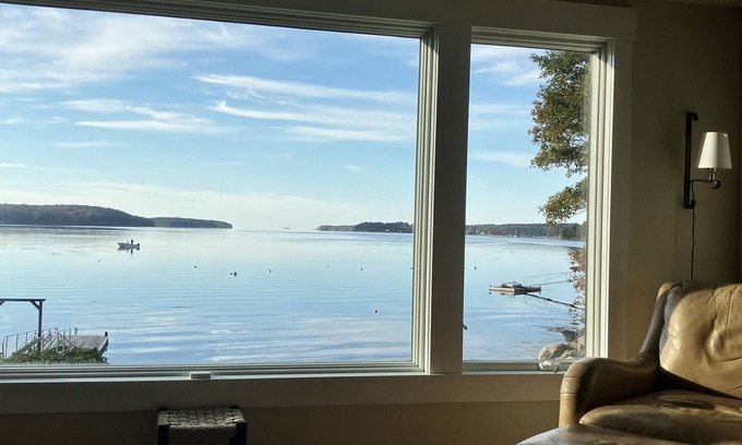 West Bath House | Spectacular Waterfront Retreat Close To Portland!