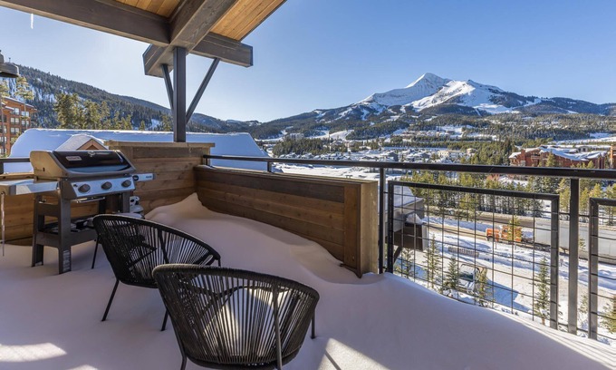 Big Sky Condo | Spend the Holidays in Big Sky! Condo with Lone Peak Views