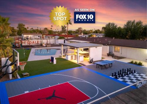 Shea North Estates House | Sportscourt Pool Hot Tub Game Room Playground