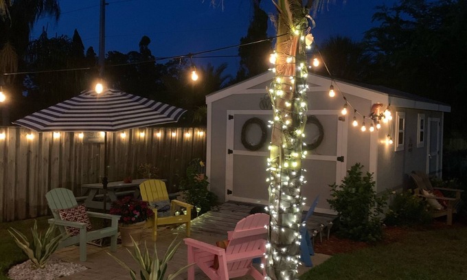 Dolphin's Cove House | Sprawling, private pool oasis with plenty of room for R&R! Pet Friendly!