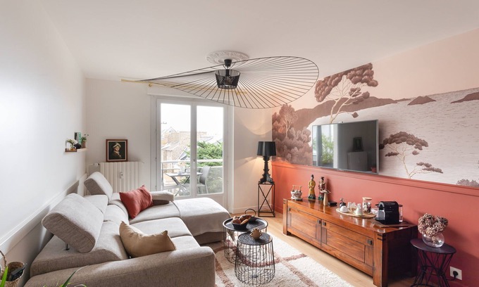 Courtoisville-Sillon-Moka Apartment | Starfish - Charmant appt à 3min à pied de la plage