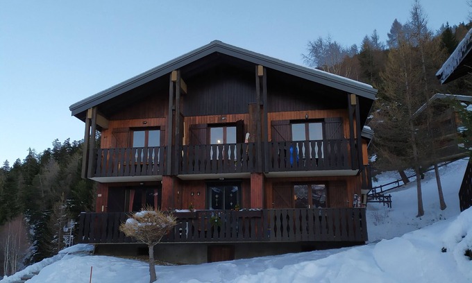 Villarodin-Bourget House | Station La Norma modern duplex 53m2 6/8 persons