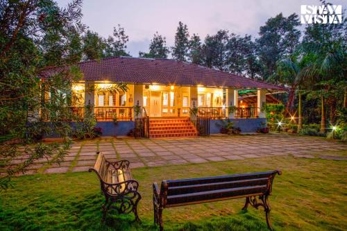 Somvarpet House | StayVista at Green Pastures - Bonfire and Views