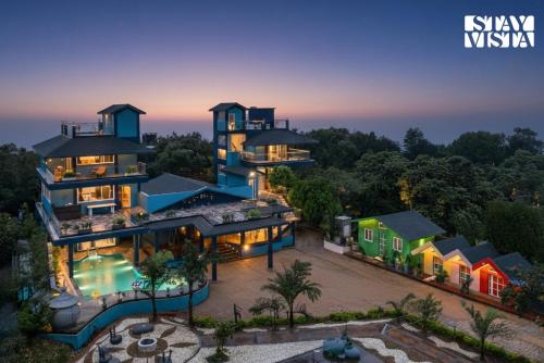 Atvan Villa | StayVista at Monte Blu with Views, Pool, Terrace