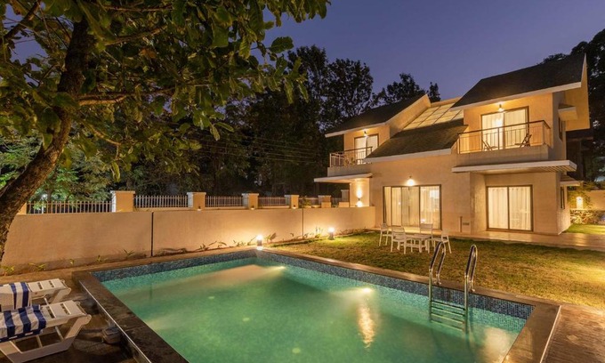 Mahabaleshwar Villa | StayVista's Enchanting Haven - Modern Interiors, Sprawling Lawn with Gazebo, Swimming Pool, Indoor Games