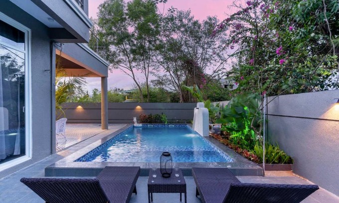 Devghar Villa | StayVista's Odessa Enclave - Mountain-View Villa with Private Pool, Balconies & Snooker Table