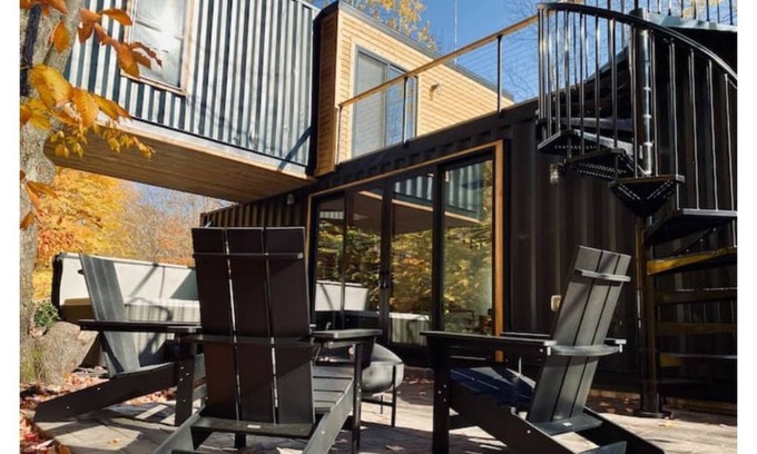 Mancelona House | Steelhaven - Sleek, Modern Shipping Container Home