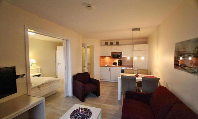 Stein Apartment | Steiner Strandappartements 2- Raumappartement Lachmöwe Seeseite