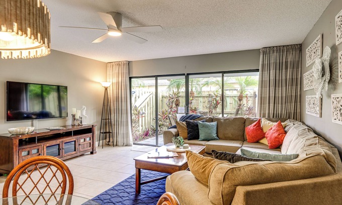 Palm Beach Shores Condo | Steps to Shore: Condo w/Patio in West Palm Beach!