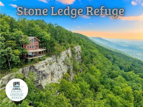Trenton House | Stone Ledge Refuge with private hot tub