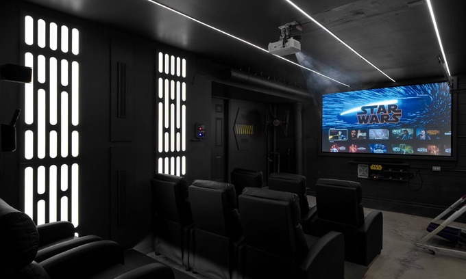 The Village House | Storybook Summit: Theater, Arcade, Spa, and more!