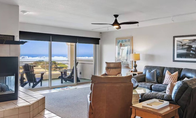 Oceano Condo | Strandcastle Beach House - Oceanfront! - You're right on the sand!