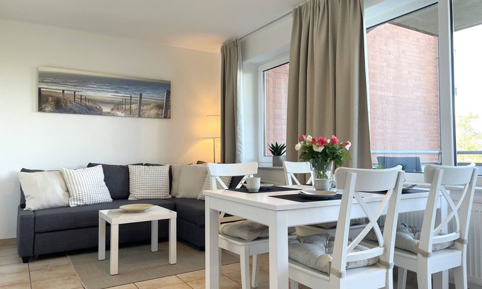 Sahlenburg Apartment | Strandnahe Ferienwohnung Direkt am Wernerwald für bis zu 6 Personen