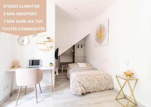 Saint-Victoret Apartment | Studio à 5 min de l' aéroport et toutes commodités