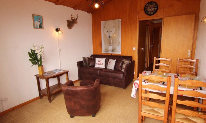 Les Saisies Apartment | Studio 2 rooms, Les Saisies, 5 pers, pets allowed