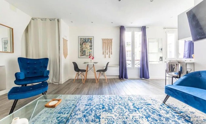 Batignolles Apartment | Studio 4pers#Malesherbes#Parc Monceau
