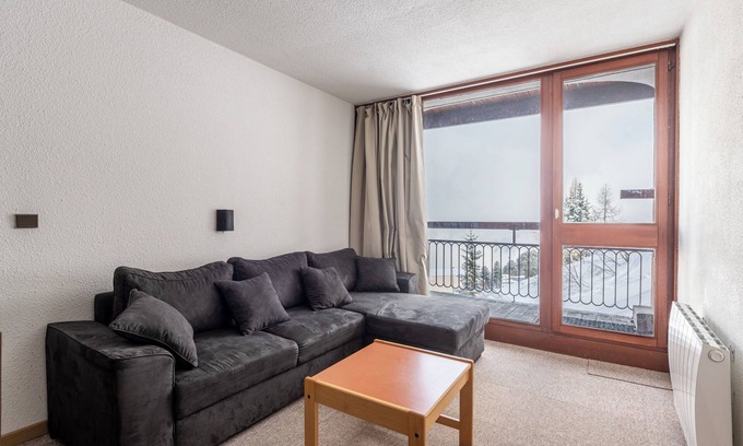 Arc-2000 Apartment | Studio 5 p. les arcs 2000. pieds des pistes.